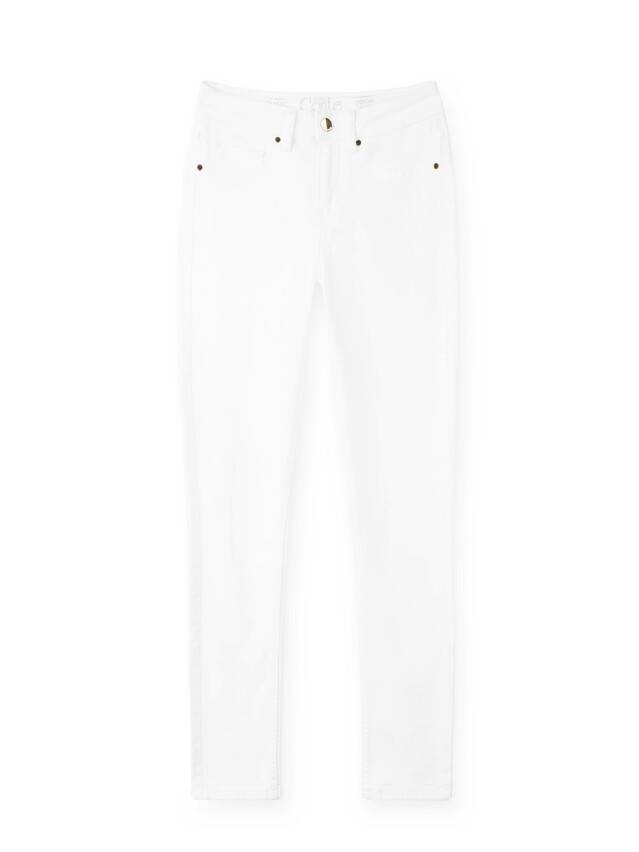 Denim trousers CONTE ELEGANT CON-38W, s.170-102, white - 3
