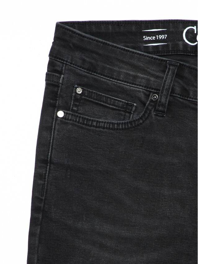 Denim trousers CONTE ELEGANT CON-150, s.170-102, washed black - 5