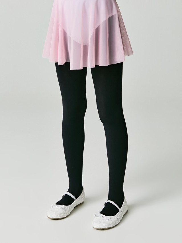 Fancy children's tights CONTE ELEGANT BALLET 60, s.104-110, nero - 1