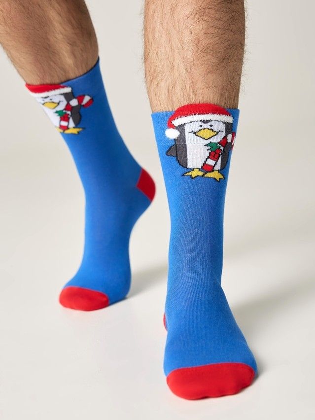 Men's socks DIWARI NEW YEAR, s.27-29, 631 dark blue - 2