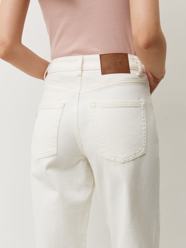 Women's jeans CONTE CON-993, s.164-90, off white - 6
