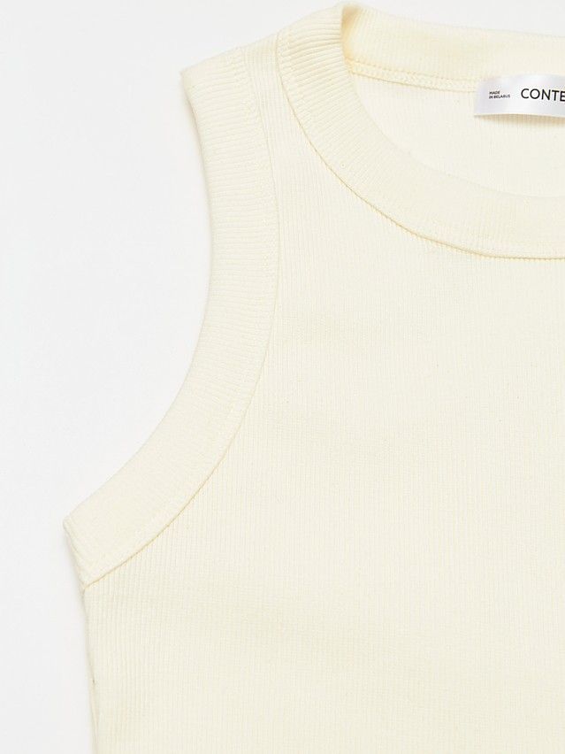 Women's polo neck shirt CONTE ELEGANT LD 3278, s.170-84, off-white - 4
