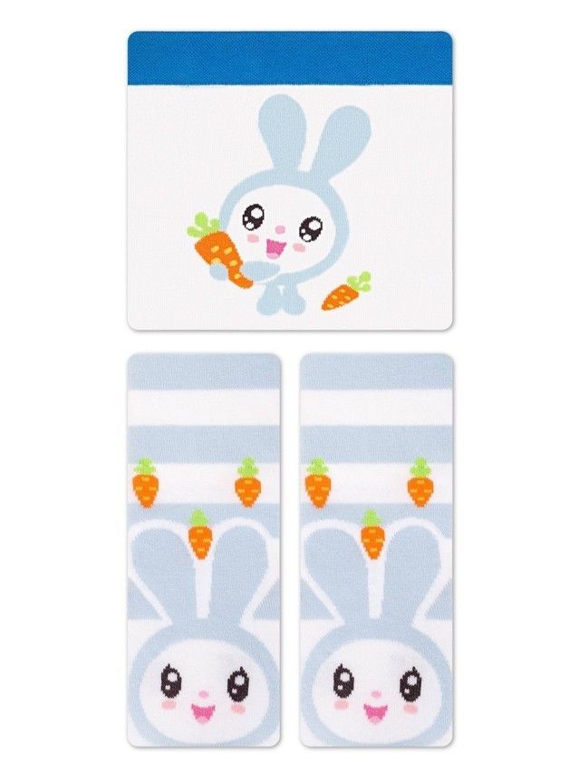 Children's tights CONTE-KIDS MALYSHARIKI, s.62-74 (12),428 light blue - 4