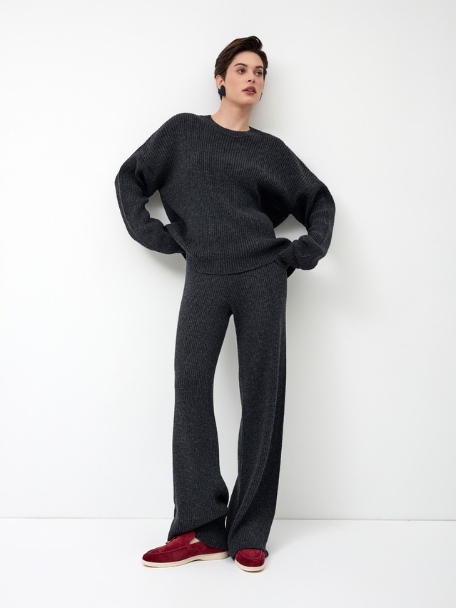 Women's pullover CONTE ELEGANT LDK24126, s.170-84, grafit melange - 1