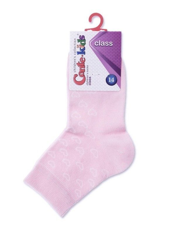 Children's socks CONTE-KIDS CLASS, s.21-23, 610 light pink - 8