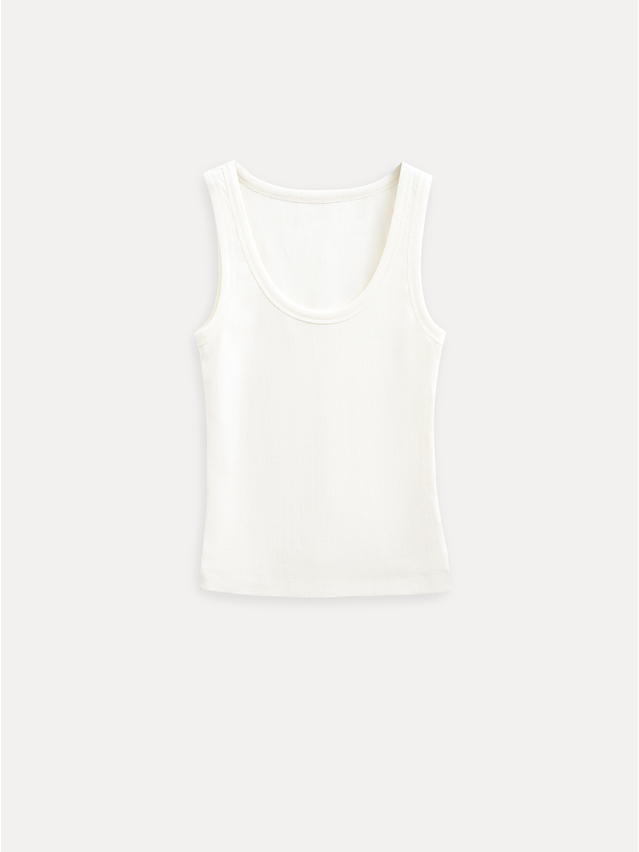 Women's tank top CONTE ELEGANT BASIC COLLECTION LM 5021, s.170-84, ecru - 5