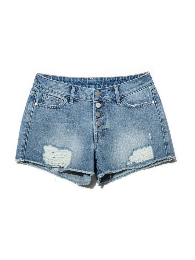 Denim shorts CONTE ELEGANT CON-132, s.170-90, mid blue - 4