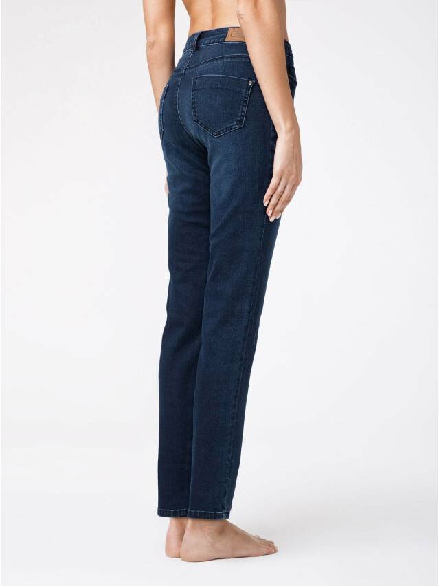 Denim trousers CONTE ELEGANT CON-136, s.170-102, dark blue - 3