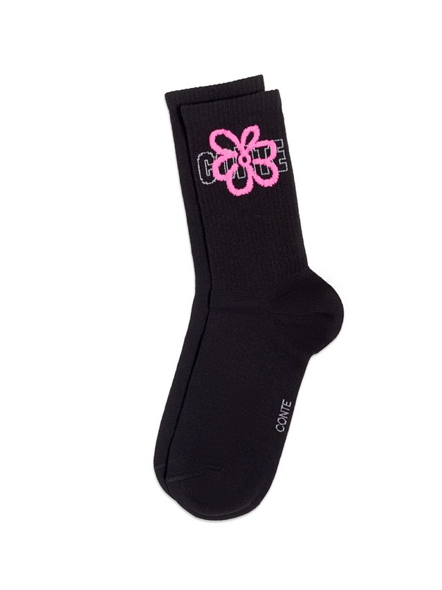 Women's socks CONTE ELEGANT ACTIVE, s.23-25, 705 black - 3