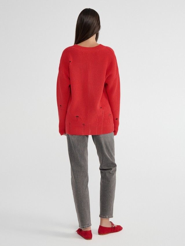 Women's pullover CONTE ELEGANT LDK2395, s.170-84-88, red - 6