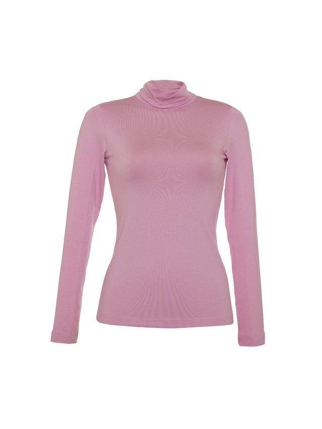 Women's polo neck shirt CONTE ELEGANT LD 600, s.158,164-100, pink - 1