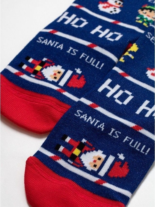 Children's tights CONTE-KIDS NEW YEAR, s.80-86 (14),668 dark blue - 6