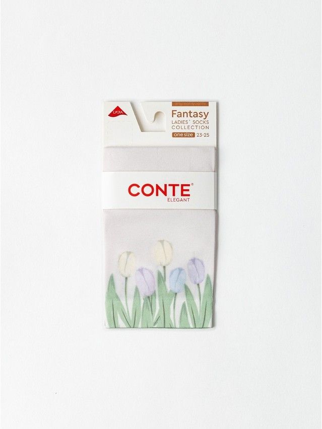 Women's socks CONTE ELEGANT FANTASY, s.23-25, 780 - 6