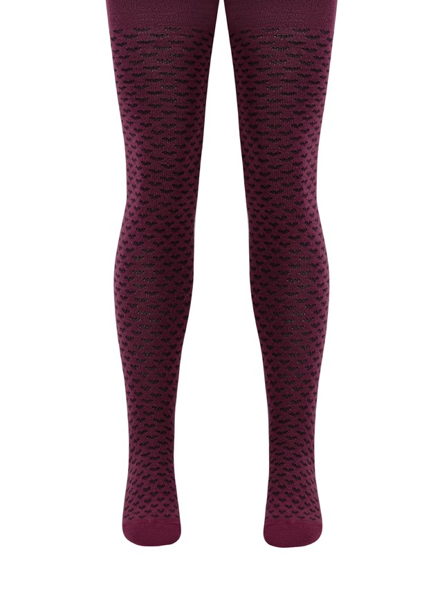Children's tights CONTE-KIDS TIP-TOP, s.128-134 (20),362 mauve - 1