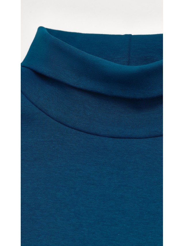 Men's polo neck shirt DIWARI BASIC MEN MD 4033, s.176,182-92, deep sea green - 5