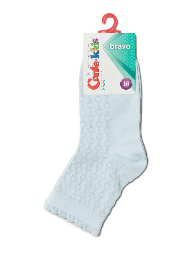 Children's socks CONTE-KIDS BRAVO, s.24-26, 185 pale turquoise - 2