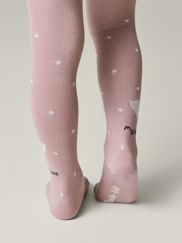 Children's tights CONTE-KIDS TIP-TOP, s.104-110 (16),713 ash pink - 4