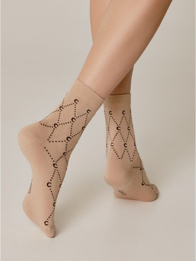 Women's socks CONTE ELEGANT CLASSIC, s.23, 525 beige - 2
