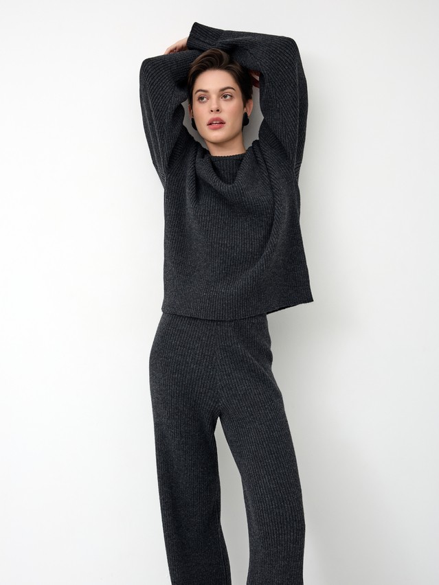 Women's pullover CONTE ELEGANT LDK24126, s.170-84, grafit melange - 2