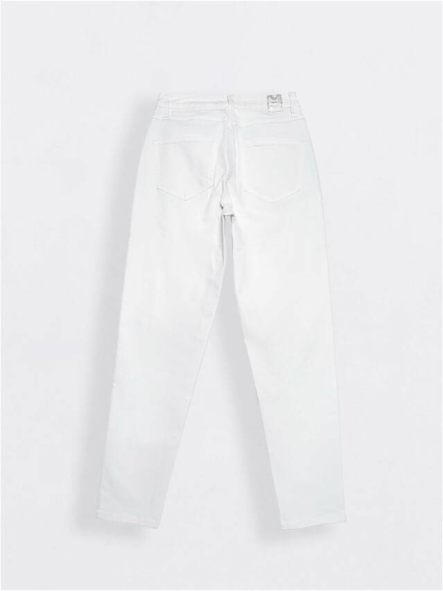 Denim trousers CONTE ELEGANT CON-306, s.170-102, white - 2