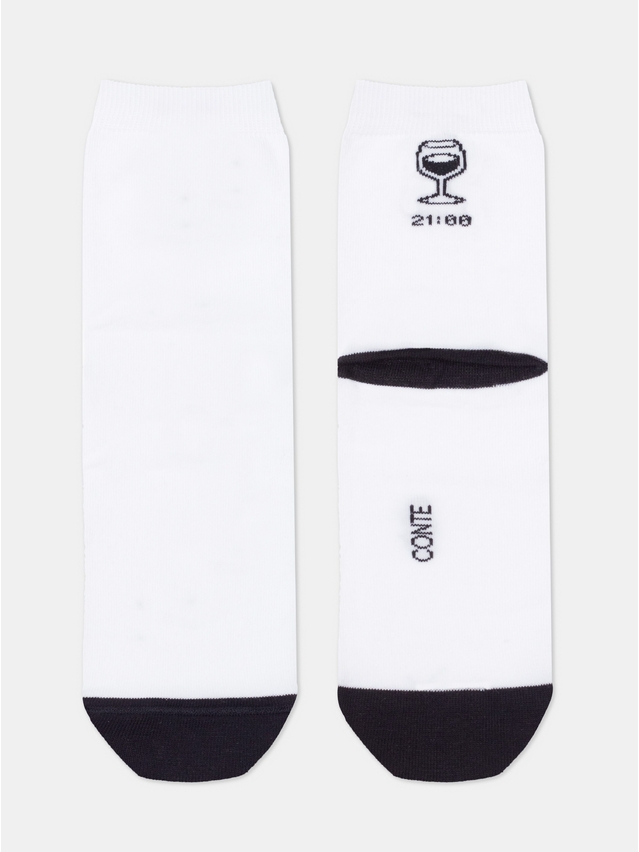 Women's socks CONTE ELEGANT HAPPY, s.23-25, 611 white - 4