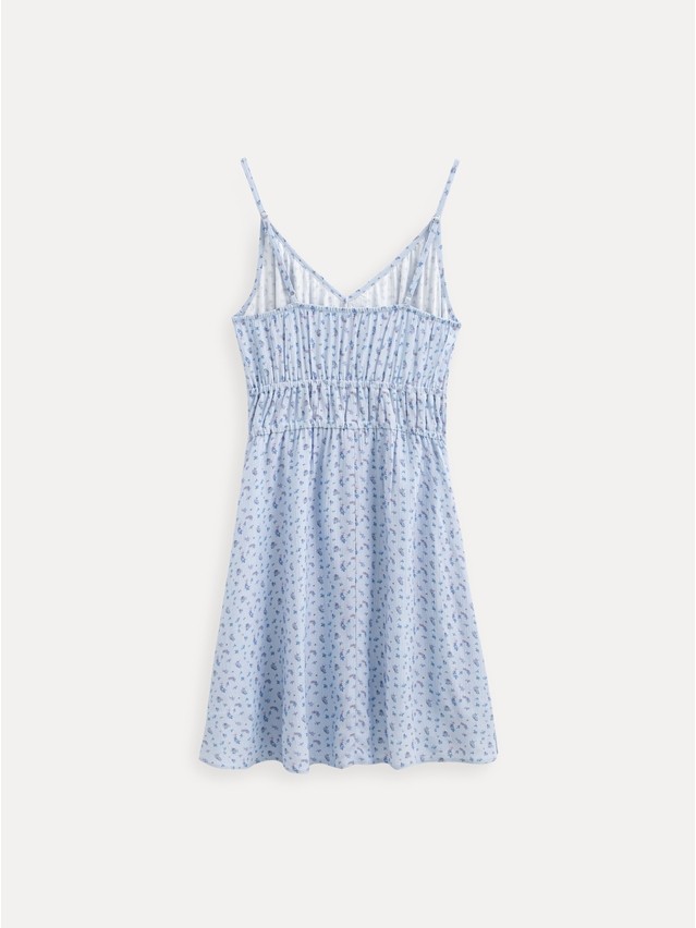 Women's sundress CONTE LSF 3816, s.170-84-90, blue-flowers - 6