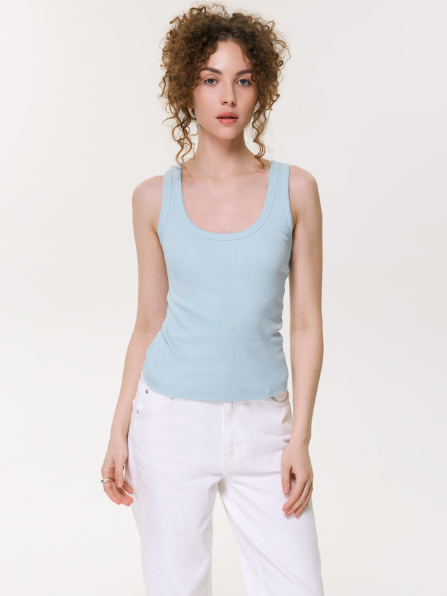 Women's tank top CONTE ELEGANT BASIC COLLECTION LM 5021, s.170-84, light blue - 1