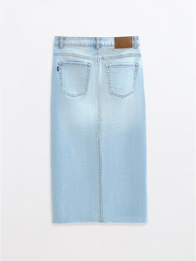 Denim skirt CONTE ELEGANT CON-763, s.170-90, light blue - 9
