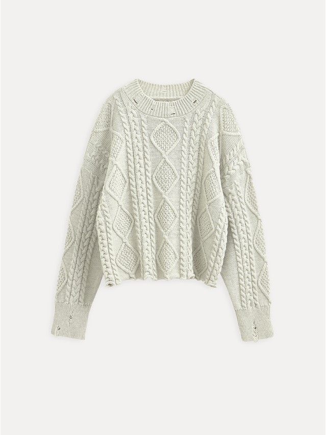 Women's pullover CONTE ELEGANT LDK24129, s.170-84, gray melange - 6