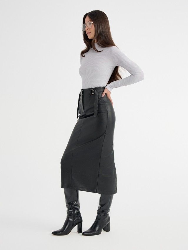 Women's skirt CONTE ELEGANT LU 2853, s.170-94, black - 2