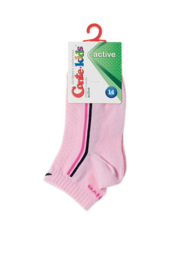 Children's socks CONTE-KIDS ACTIVE, s.21-23, 157 light pink - 2