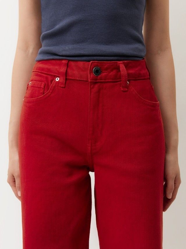 Women's jeans CONTE CON-1010, s.164-94, red - 6