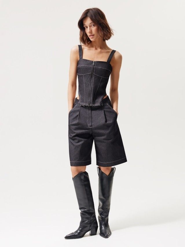 Women's vest CONTE LJL 3733, s.170-84-90, graphite - 5