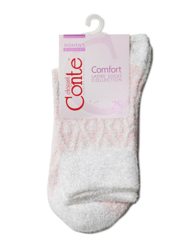 Women's socks CONTE ELEGANT COMFORT, s.23, 135 pale pink - 3