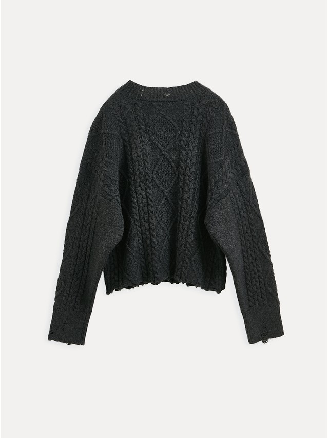 Women's pullover CONTE ELEGANT LDK24129, s.170-84, graphite melange - 7