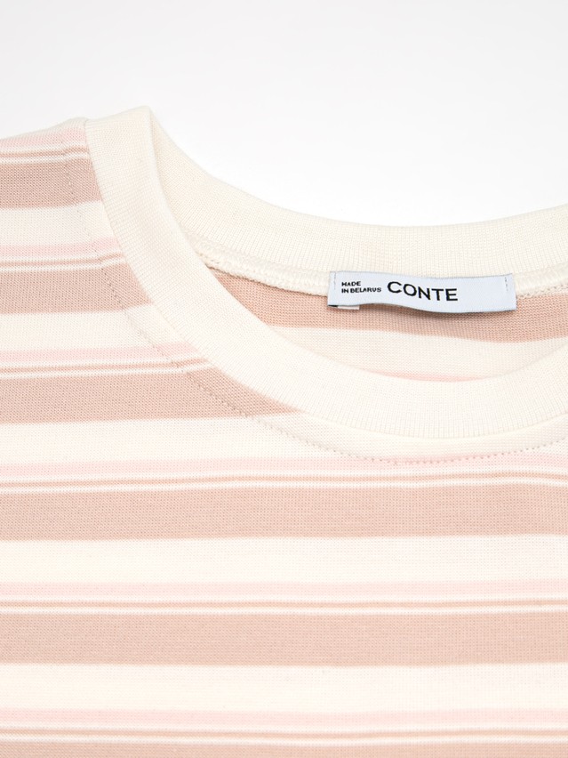 Women's jumper CONTE LD 3591, s.170-84, beige-pink-ecru - 3