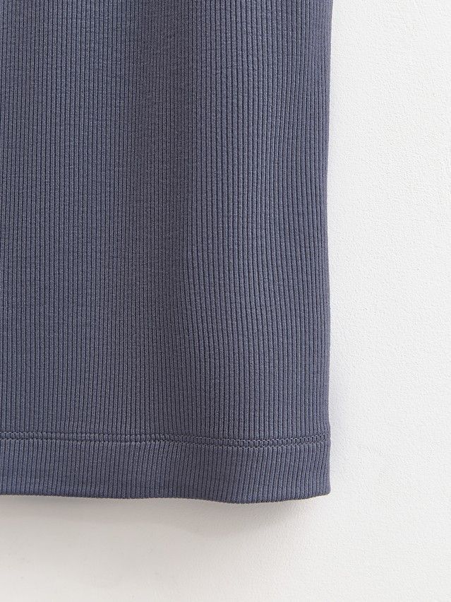 Women's polo neck shirt CONTE ELEGANT LD 3060, s.170-84, graphite - 8