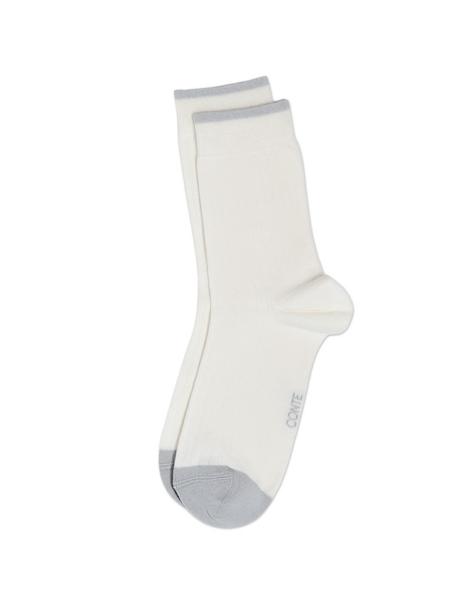 Women's socks CONTE ELEGANT CLASSIC, s.23-25, 785 milky-grey - 3