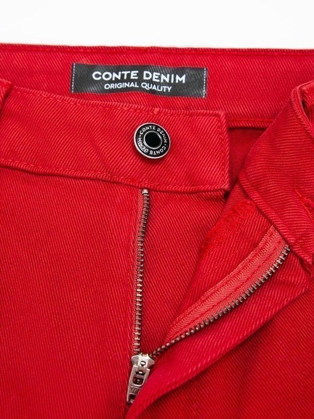Women's jeans CONTE CON-1010, s.164-94, red - 12