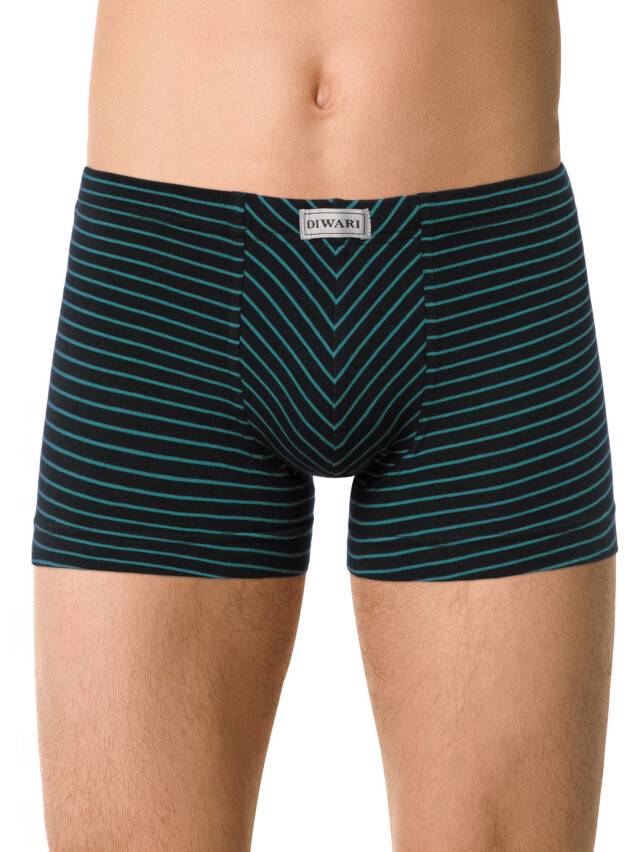 Men's underpants DiWaRi BAND MSH 864, s.110,114, navy-sea green - 3