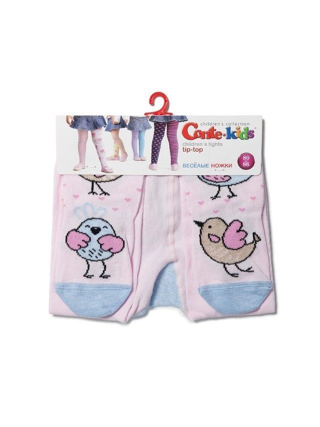 Children's tights CONTE-KIDS TIP-TOP, s.104-110 (16),480 light pink - 6