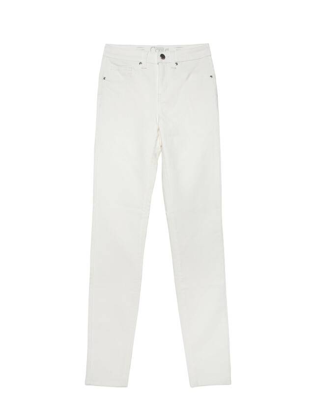 Skinny push up jeans with Mid rise CON-228, s.170-102, white - 4