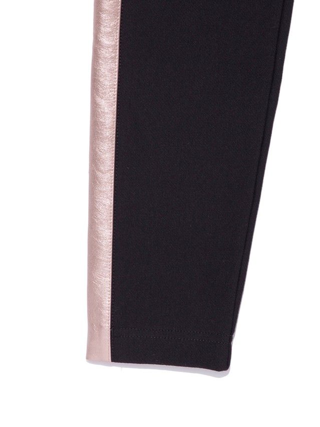 Leggings MINI URBAN NEW, s.122,128-64, nero-dusty rose - 5