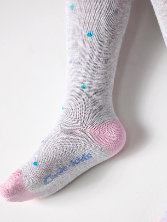 Children's tights CONTE-KIDS TIP-TOP, s.104-110 (16),711 light grey - 3