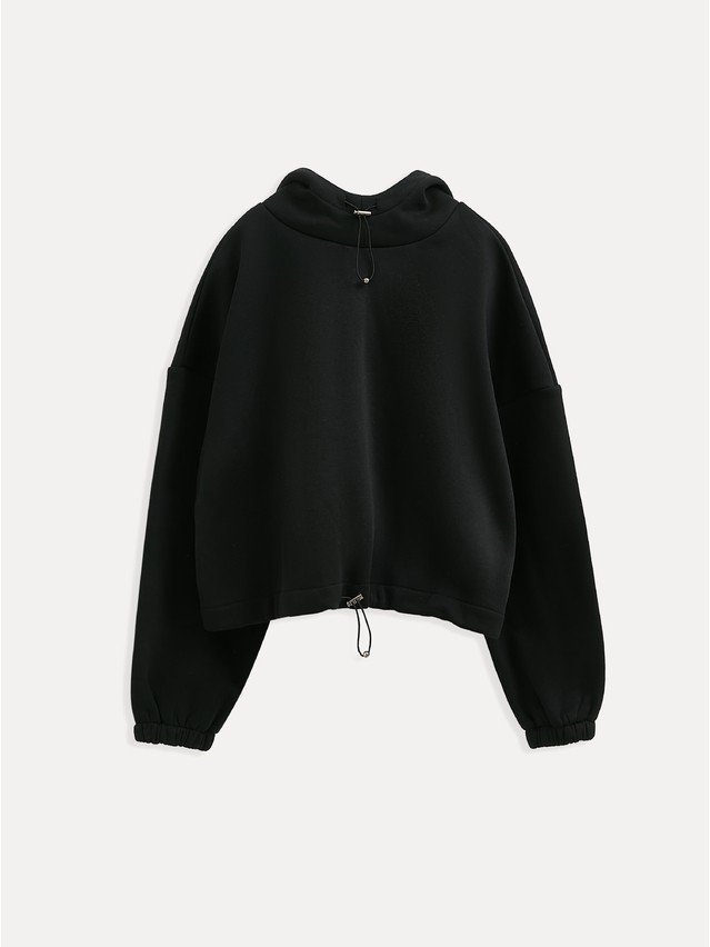 Women's polo neck shirt CONTE LD 3233, s.170-84, black - 1