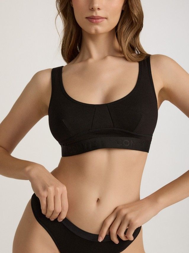 Women's bustier CONTE ELEGANT COMFY LINE LBE 2990, s.170-88, black-black - 3
