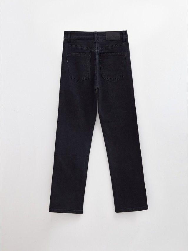 Denim trousers CONTE ELEGANT CON-678, s.170-102, black - 8