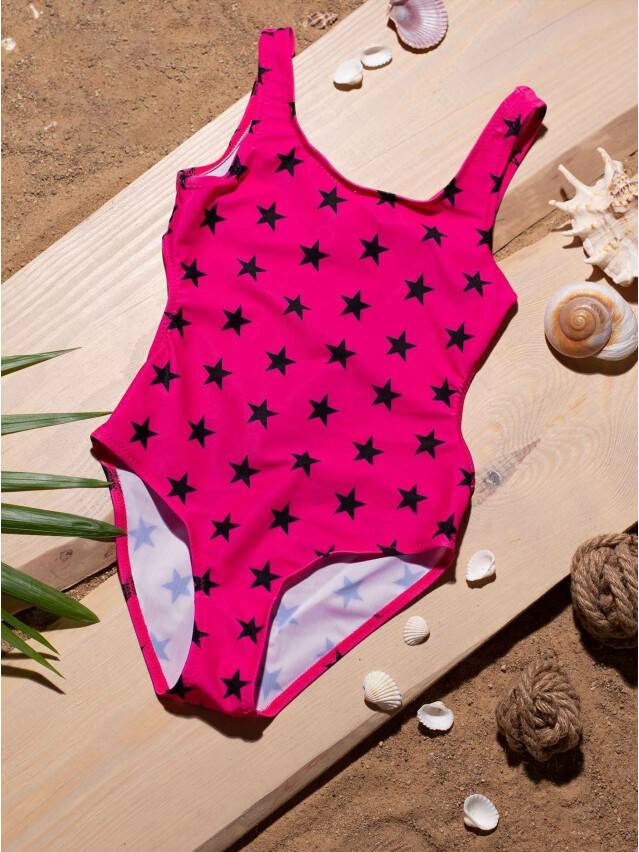 Swimsuit for girls CONTE ELEGANT SUPER STAR, s.134,140-72, fuchsia - 3