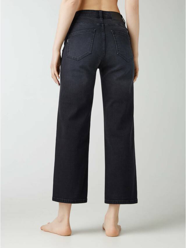 Denim trousers CONTE ELEGANT CON-367, s.170-102, washed black - 9