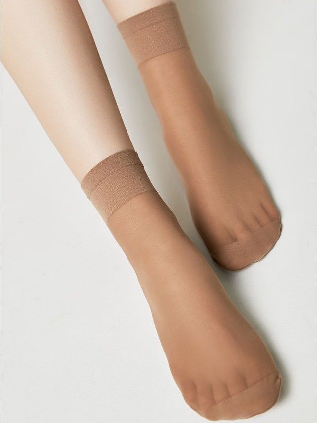 Women's socks CONTE ELEGANT TENSION SOFT 40 (1 pair),s.23-25, bronz - 2